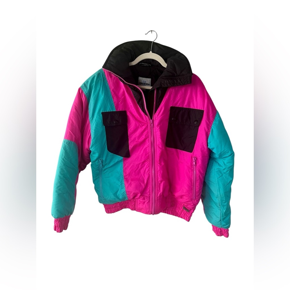 Vintage Edelweiss Ski Jacket color blocked